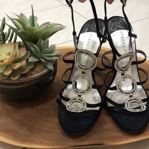 Ivanka Trump black blingy heels